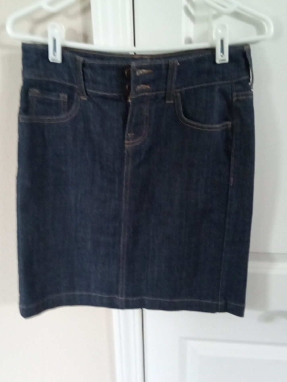 Old Navy Dark Indigo Denim Skirt